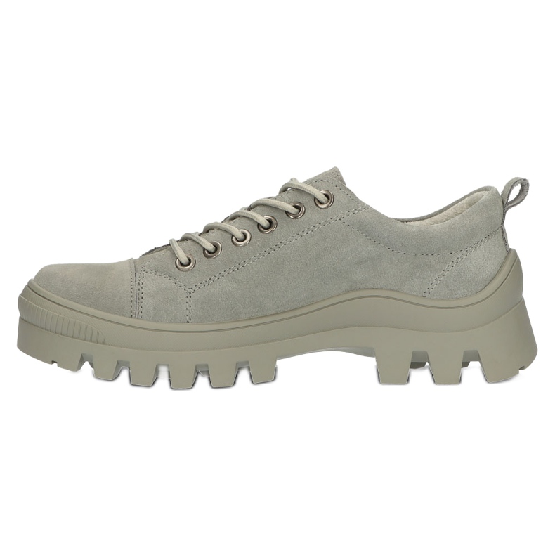 Suede Leather Sneakers Filippo DP3522 / 22 GR Gray grey 3