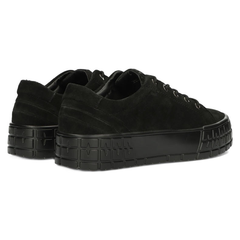 Filippo Women's leather sneakers DP3527/22 BK Black 4