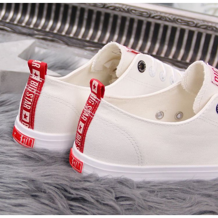 Textile sneakers Big Star W FF274087 white 4