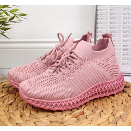 Textile sports shoes News Jr EVE338B pink 2