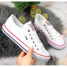 Textile Cross Jeans W JJ2R4009C white sneakers 1 Textile Cross Jeans W JJ2R4009C white sneakers 1