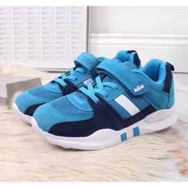 Befado Jr BEF25D Velcro sports shoes blue 2