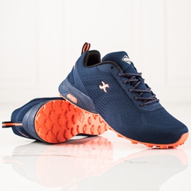 I-CAX Comfortable Trekking Shoes navy blue 2