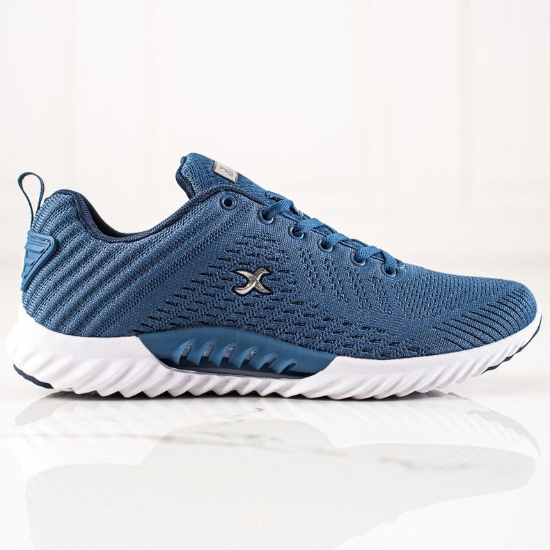 I-CAX Men's sports sneakers blue 1