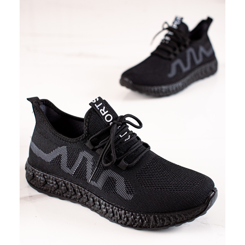 TRENDI Light Sport Shoes black 1 TRENDI Light Sport Shoes black 1