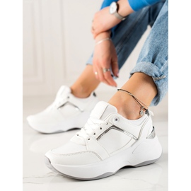 Diamantique White Sneakers 1
