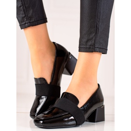 Pumps with an elastic band La.Fi black 1