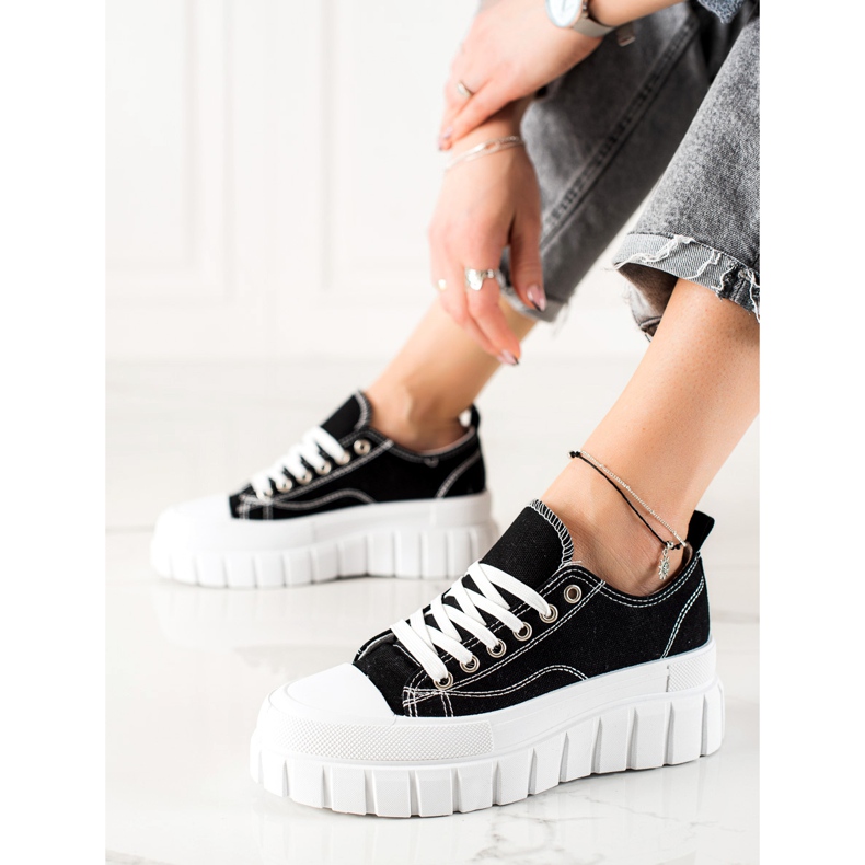 W. Potocki Sneakers On The Potocki Platform black 1