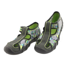 Befado children's shoes 190P094 grey green 2