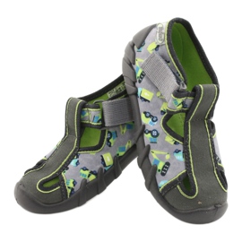 Befado children's shoes 190P094 grey green 4