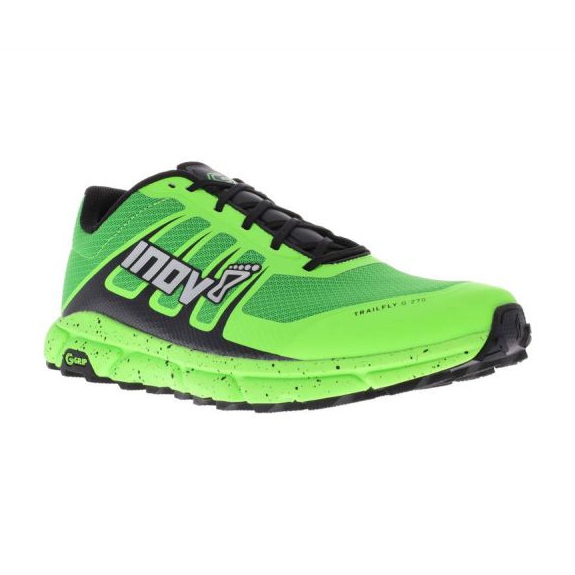 Running shoes Inov-8 TrailFly G 270 M 001058-GNBK-S-01 green 1