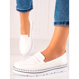 Goodin Comfortable Casual Loafers white 1