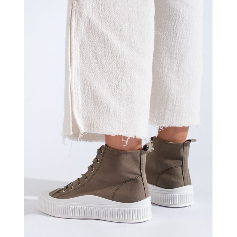 Seastar High Casual Sneakers green 2