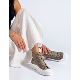 Seastar High Casual Sneakers green 1