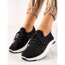 TRENDI Slip-on Sports Shoes black 2