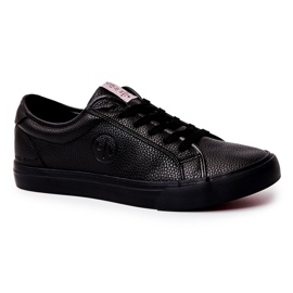 Men's Leather Sneakers Cross Jeans JJ1R4022C Black 1