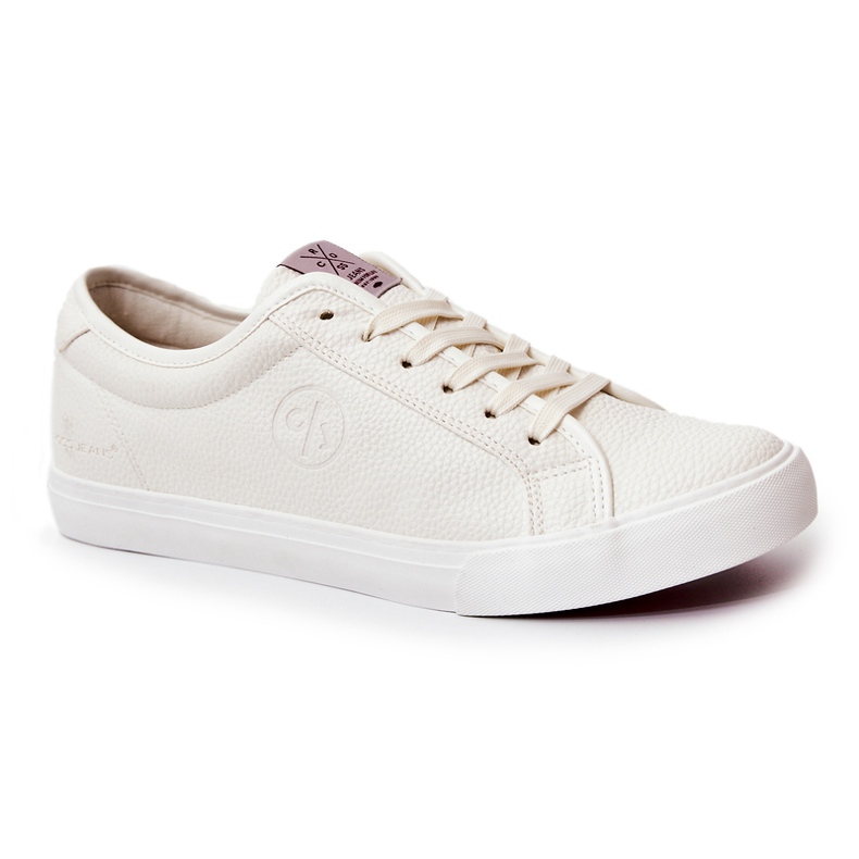 Men's Leather Sneakers Cross Jeans JJ1R4023C White 1