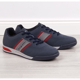 Bugatti M INT1695 navy blue sports shoes 1