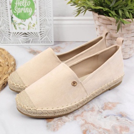 Espadrilles slip on eVento W EVE345B beige 2