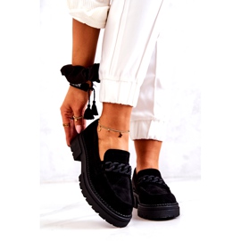 PL5 Suede Loafers La.Fi Black Sapphira 2
