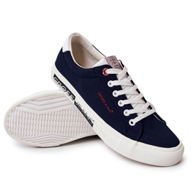 Fashionable Classic Sneakers Cross Jeans JJ1R4028C Navy Blue 9