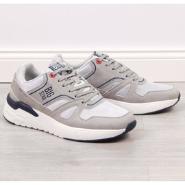 Gray casual sports shoes Big Star M JJ174276 grey 1