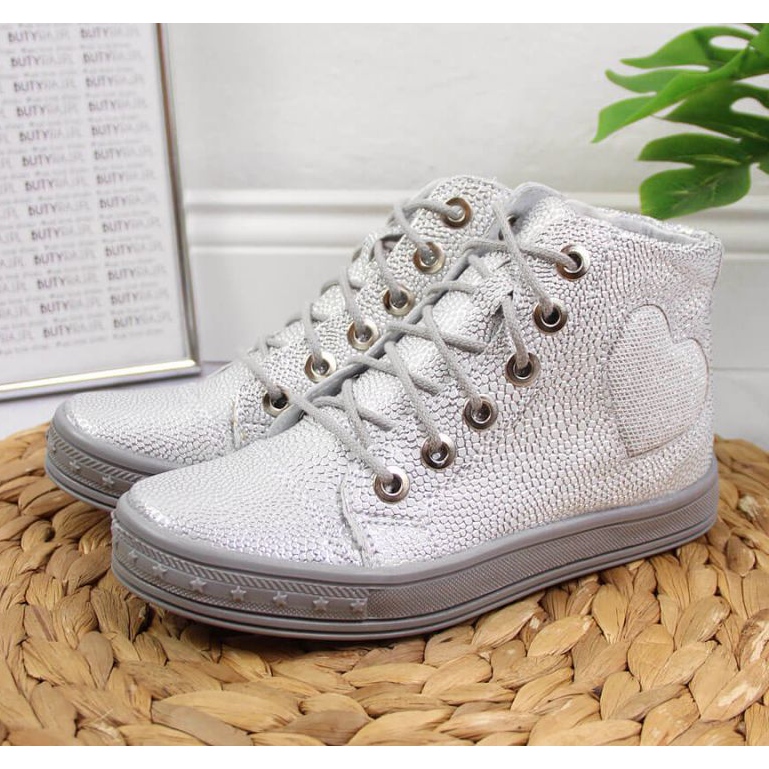 High-top Sneakers Kornecki 6813 Jr KOR6813 silver 2