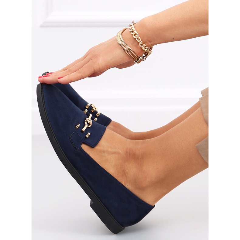 Women's Giro D. Blue loafers 2