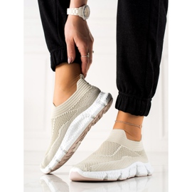 Goodin Slip-on Sneakers beige 2