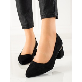 Seastar Suede pumps black 2