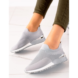 Sergio Todzi Gray Slip-On Sneakers grey 1