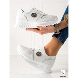 Filippo Classic Leather Sneakers white 1