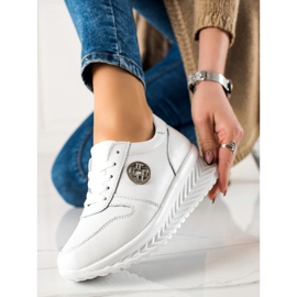 Filippo Classic Leather Sneakers white 2