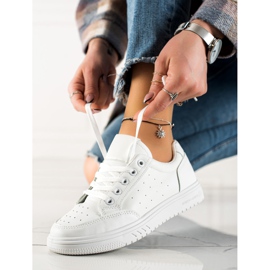 G2G/Good To Great White Sport Shoes With Eco Leather 1