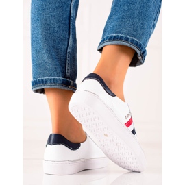 Sports Sneakers Made of VINCEZA Leather white 1 Sports Sneakers Made of VINCEZA Leather white 1