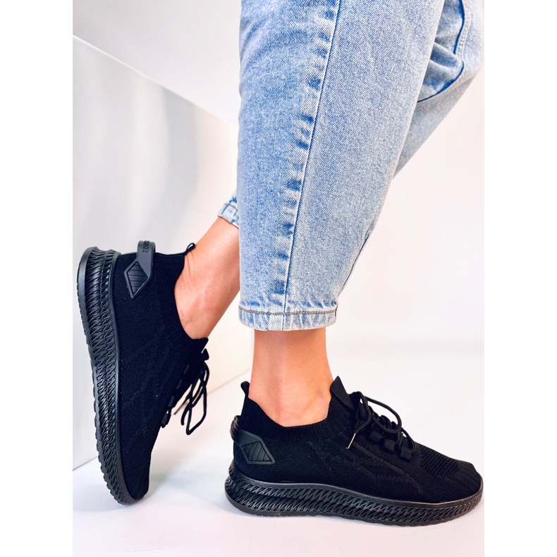 Zewa Black socks sport shoes 1