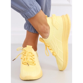 Zewa Yellow sports socks 2