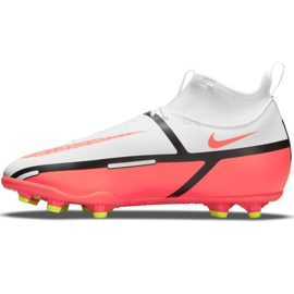 Nike Phantom GT2 Club Dynamic Fit FG / MG Jr DC0822 167 football shoe white 1