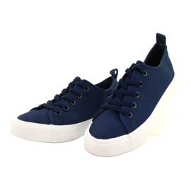 Atletico children's sneakers WY20761 navy blue 2