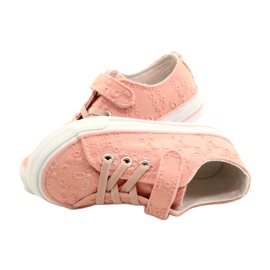 Lace Velcro Sneakers Atletico WY21452 Pink 4 Lace Velcro Sneakers Atletico WY21452 Pink 4