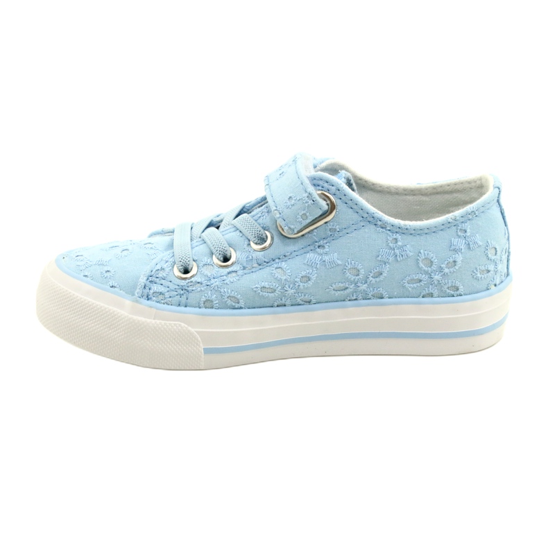 Lace Atletico Velcro WY21452 Blue Sneakers 1