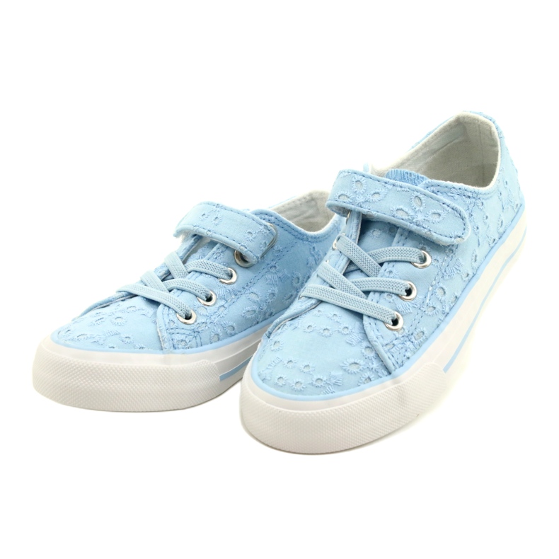 Lace Atletico Velcro WY21452 Blue Sneakers 2