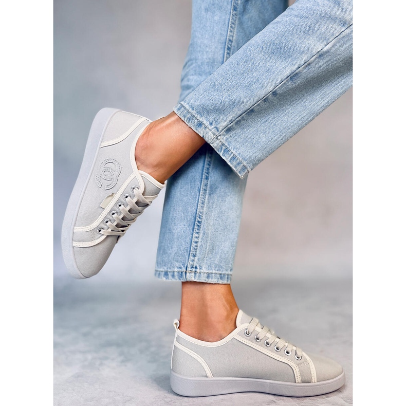 Gray Trest Gray chanelki sneakers grey 2