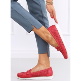 Senda Red women's loafers 1