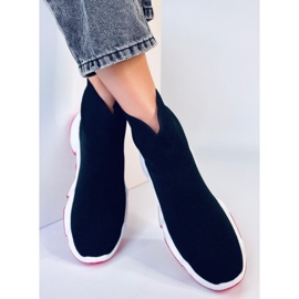 Trumm NERO-2 ankle sock shoes black 2