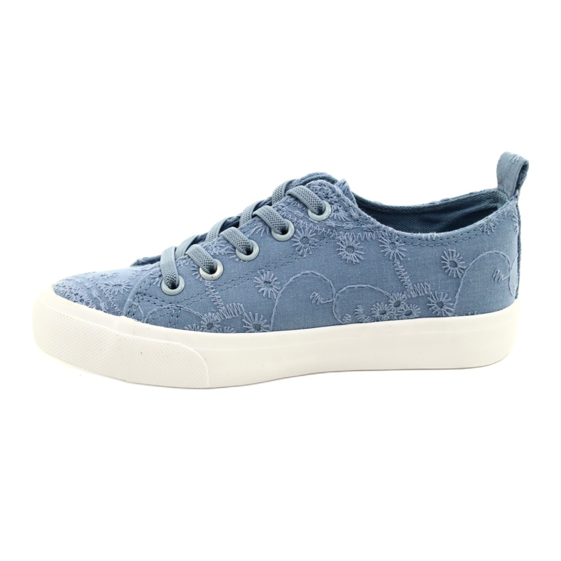 Lace Sneakers Atletico WY20763 Blue 2 Lace Sneakers Atletico WY20763 Blue 2