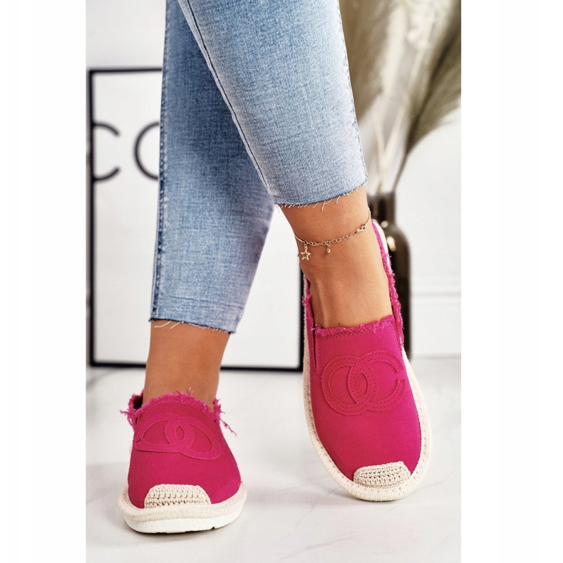 PS1 Classic Women's Espadrilles Fuchsia Flaure pink 3