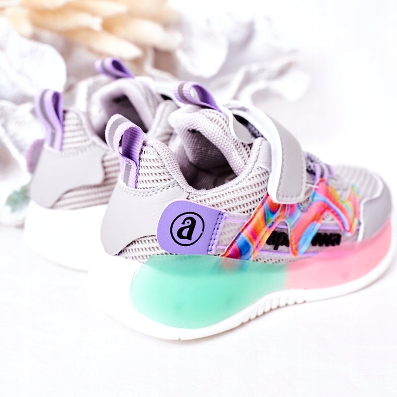 Apawwa Children's Sport Shoes Sneakers Gray grey 5