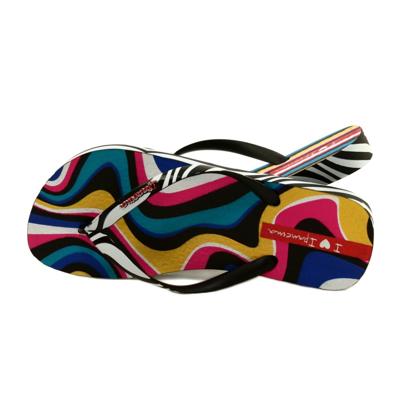 Zebra Flip-flops Ipanema 26627 23879 white black multicolored 4
