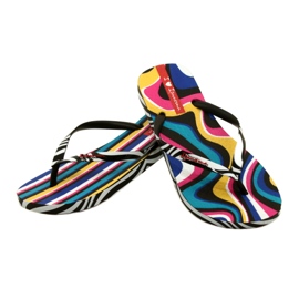 Zebra Flip-flops Ipanema 26627 23879 white black multicolored 3